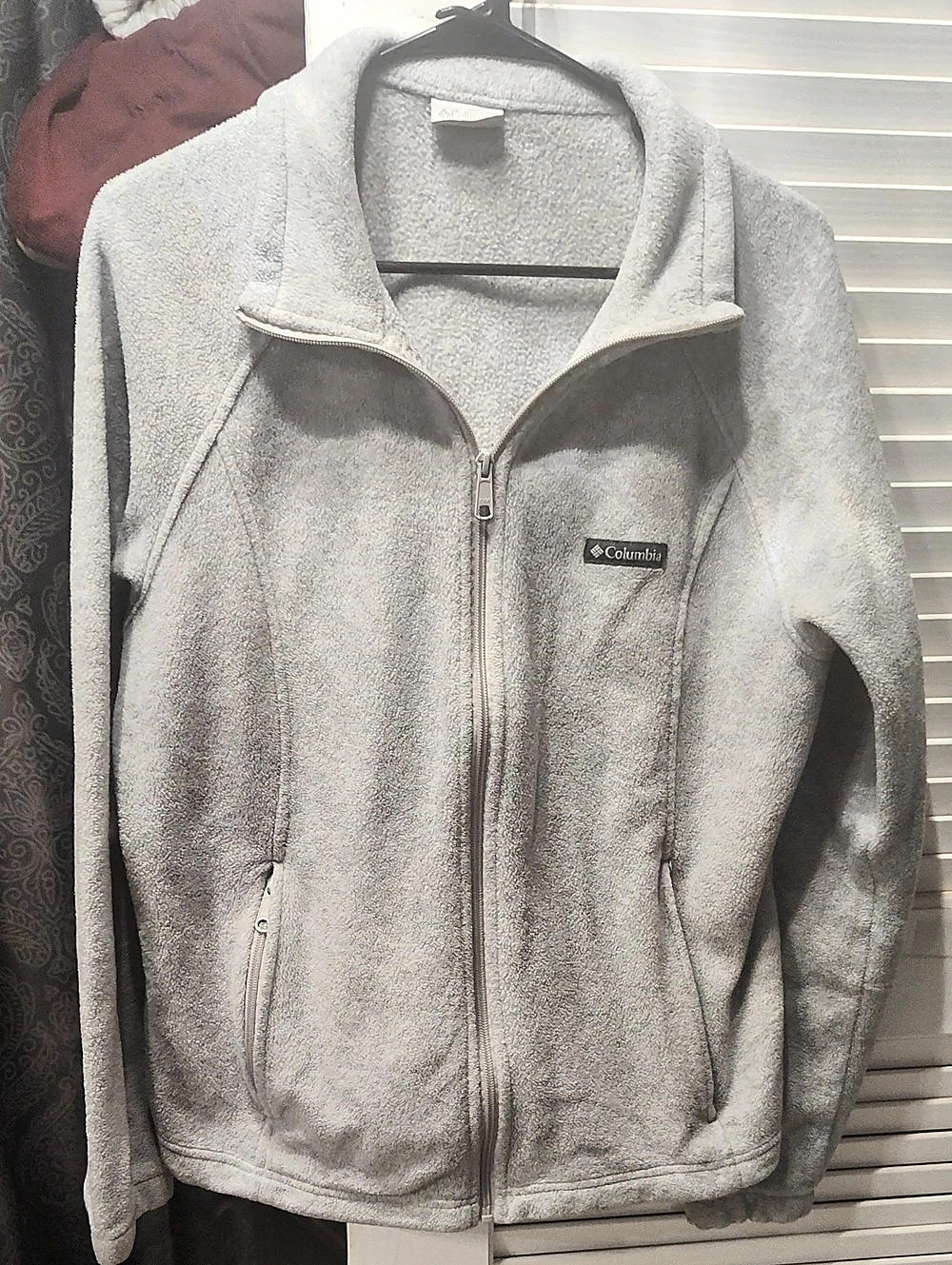 Columbia Women's Benton Springs Full Zip Fleece Jacket Gray
